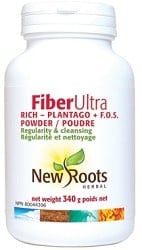 New Roots Herbal Plantago - Fiber Ultra Rich + Inulin (340g Powder)
