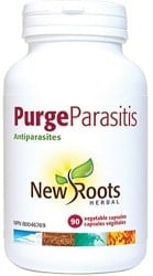 New Roots Herbal Purge Parasitis 430mg (90 Vegetable Capsules)