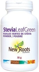 New Roots Herbal Stevia Leaf Green (55g Powder)