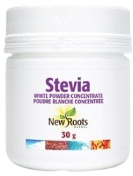 New Roots Herbal Stevia White Powder Concentrate (30g)