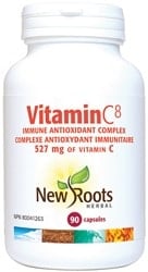 New Roots Herbal Vitamin C8 527mg (90 Vegetable Capsules)