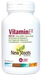 New Roots Herbal Vitamin E8 400 IU (60 Softgels)