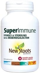 New roots Herbal Super Immune Sterols & Sterolins 240mg (30 Vegetable Capsules)