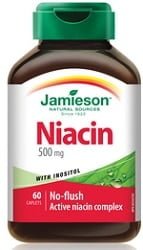 Niacin With Inositol Flush-Free Formula (60 Caplets)
