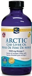 Nordic Naturals Arctic Cod Liver Oil - Lemon (237mL)