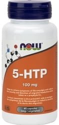Now 5-HTP 100mg (60 Vegetable Capsules)
