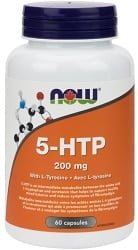 Now 5-HTP 200mg with Tyrosine (60 Capsules)