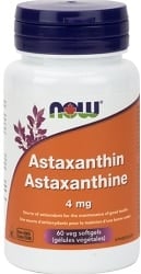 Now Astaxanthin 4mg (Vegetable Softgels)