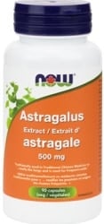 Now Astragalus Extract 500mg (90 Vegetable Capsules)