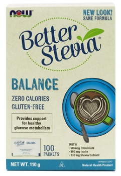 Now BetterStevia Balance with Chromium and Inulin