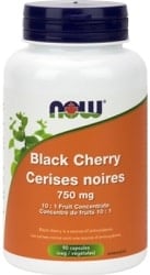 Now Black Cherry Fruit Concentrate 750mg (90 Vegetable Capsules)