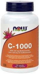 Now C-1,000 with 100mg Bioflavonoids (100 Capsules)