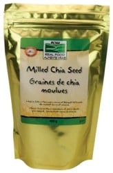 Now Chia Seeds Milled (400g)
