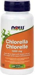 Now Chlorella 1,000mg Broken Cell Wall (120 Tablets)