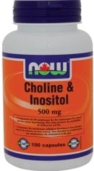 Now Choline and Inositol (100 Capsules)
