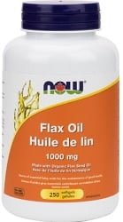 Now Flax Oil 1,000mg (250 Softgels)