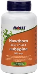 Now Hawthorn Berry 550mg (100 Capsules)