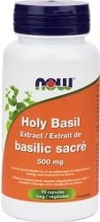 Now Holy Basil Extract 500mg (90 Vegetable Capsules)