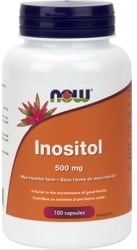 Now Inositol 500mg (100 Capsules)