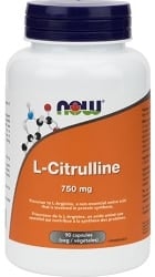 Now L-Citrulline 750mg (90 Vegetable Capsules)