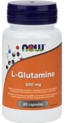 Now L-Glutamine 500mg (60 Capsules)