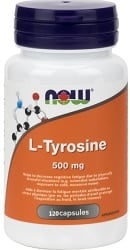Now L-Tyrosine 500mg (120 Capsules)