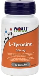 Now L-Tyrosine 500mg (60 Capsules)
