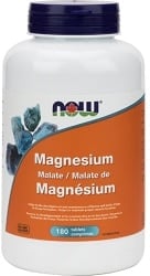 Now Magnesium Malate (180 Tablets)