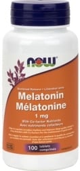 Now Melatonin 1mg Sustained Release (100 Tablets)