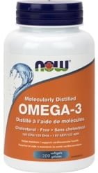 Now Omega-3 1,000mg (200 Softgels)