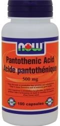Now Pantothenic Acid 500mg (100 Capsules)