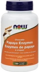 Now Papaya Enzymes Chewable (180 Lozenges)