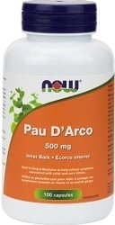 Now Pau d'Arco 500mg (100 Capsules)
