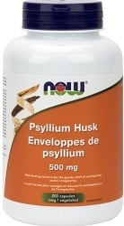 Now Psyllium Husk 500mg (200 Vegetable Capsules)