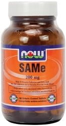 Now SAMe 200mg with B6 & Folic Acid (60 Tablets)