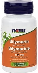 Now Silymarin Milk Thistle Extract 150mg (60 Vegetable Capsules)