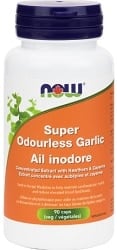 Now Super Odourless Garlic (90 Vegetable Capsules)