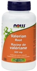 Now Valerian Root 500mg (100 Vegetable Capsules)