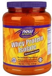 Now Whey Protein Isolate Chocolate (816g)