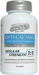 Nu-Life Opti-Cal Mag Regular Strength (90 Caplets)