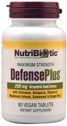 NutriBiotic DefensePlus (90 Vegan Tablets)