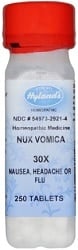 Nux Vomica 30X (250 Tablets)