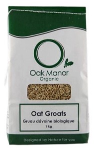 Oat Groats Organic (1kg) Oak Manor