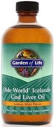 Olde World Icelandic Cod Liver Oil - Lemon Mint Flavour (236mL)
