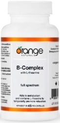 Orange Naturals B-Complex (45 Vegetable Capsules)