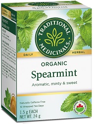 Organic Spearmint (20 bags) - Traditional Medicinals