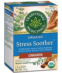 Organic Stress Soother Cinnamon (16 bags) Traditional Medicinals
