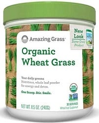 Organic Wheat Grass Powder - 30 servings-8.5 oz