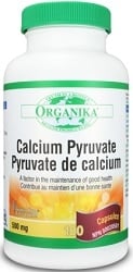 Organika Calcium Pyruvate 500mg (180 Capsules)