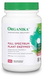 Organika Full Spectrum Plant Enzymes (120 Capsules)